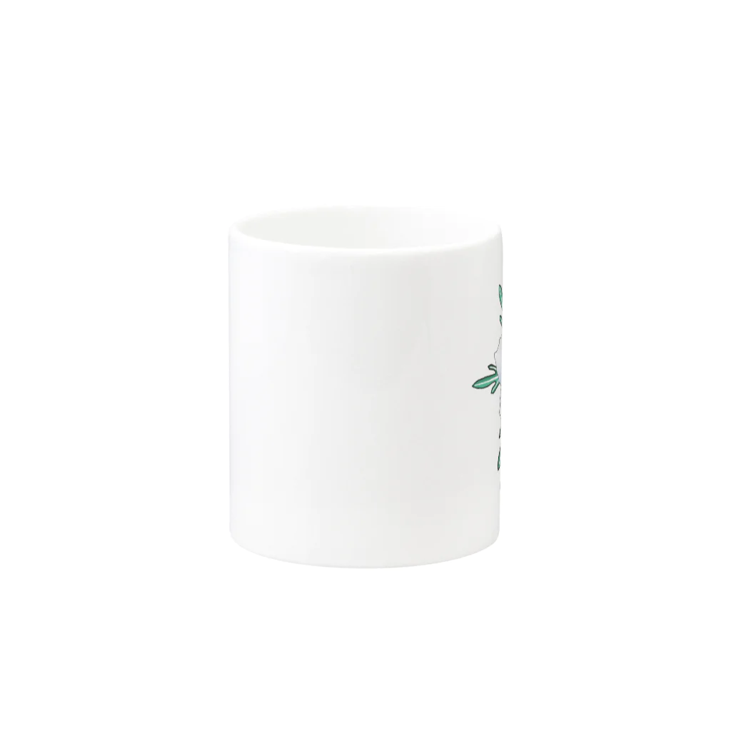 アデニウム(花・植物)のセツブンソウ(節分草) Mug :other side of the handle