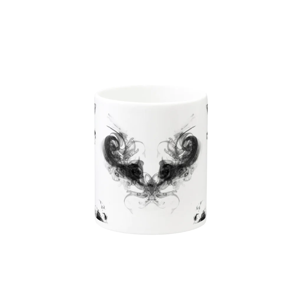 A.Q.U.A.のWaterArt_Monochrome001 Mug :other side of the handle