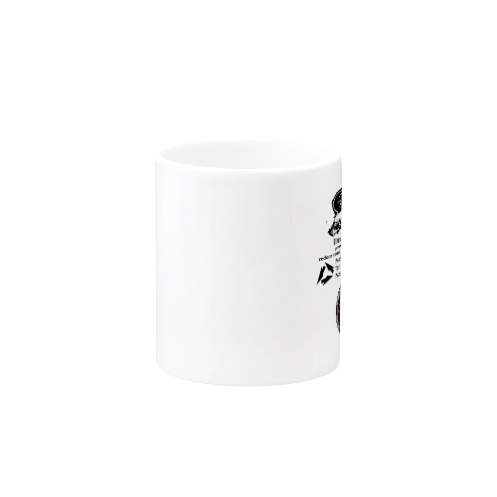 asasenyouのRV　アールファイブ Mug :other side of the handle