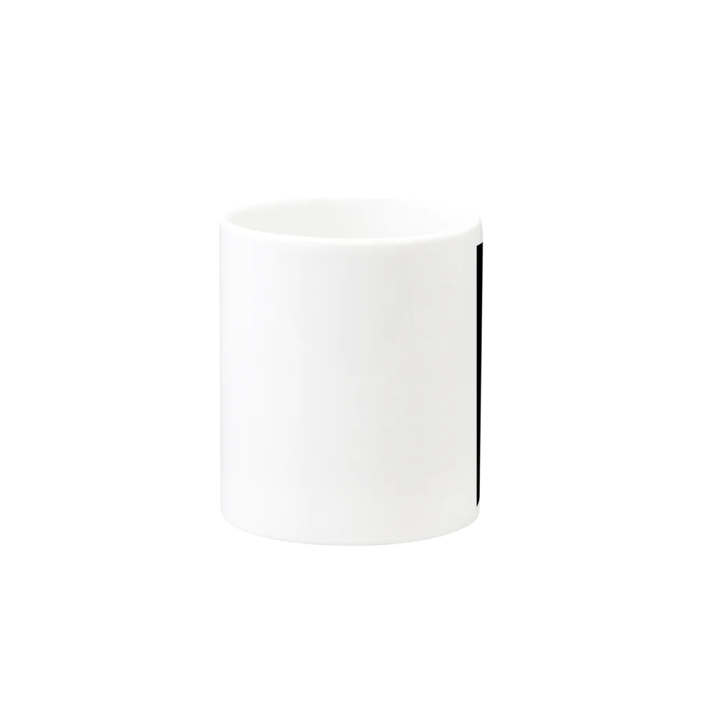 はっぴーのtriple6white Mug :other side of the handle