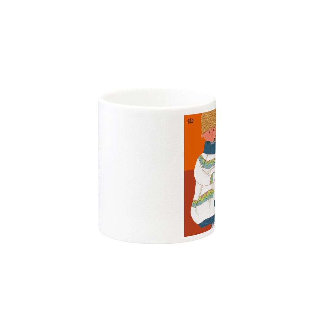 池田蔵人のセイター Mug :other side of the handle