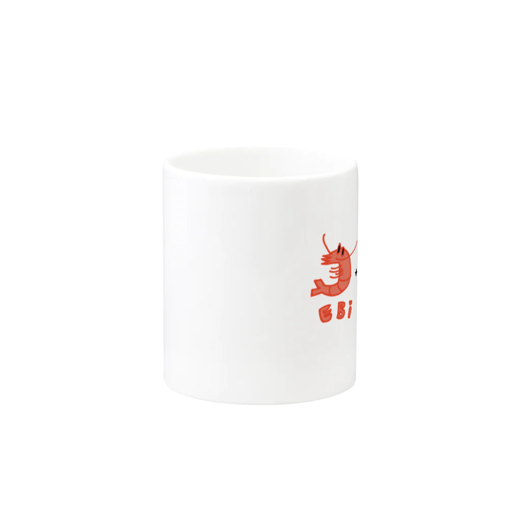 りみみんのエビマヨくん Mug :other side of the handle