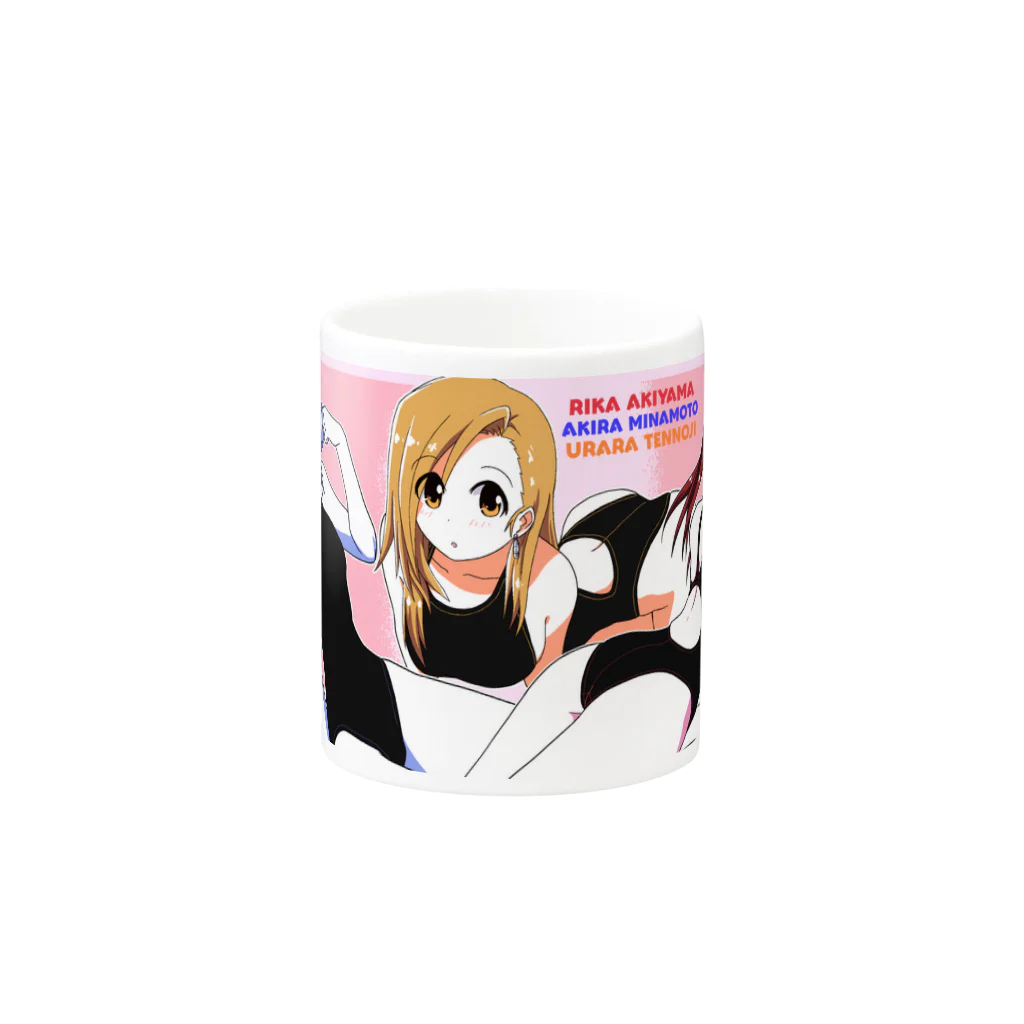 天王寺 真道のONIGIRI　競泳水着マグカップ Mug :other side of the handle