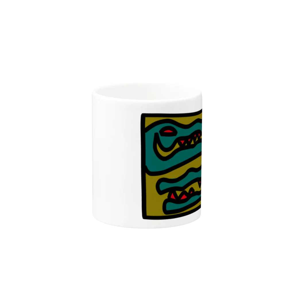 Jin's Shopのラクガキ Mug :other side of the handle