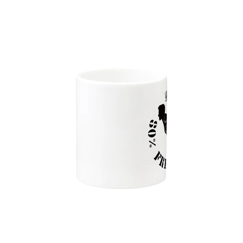 THCOT CLASSICS オカラジグッズ STOREのKUDAN TC-041 Mug :other side of the handle