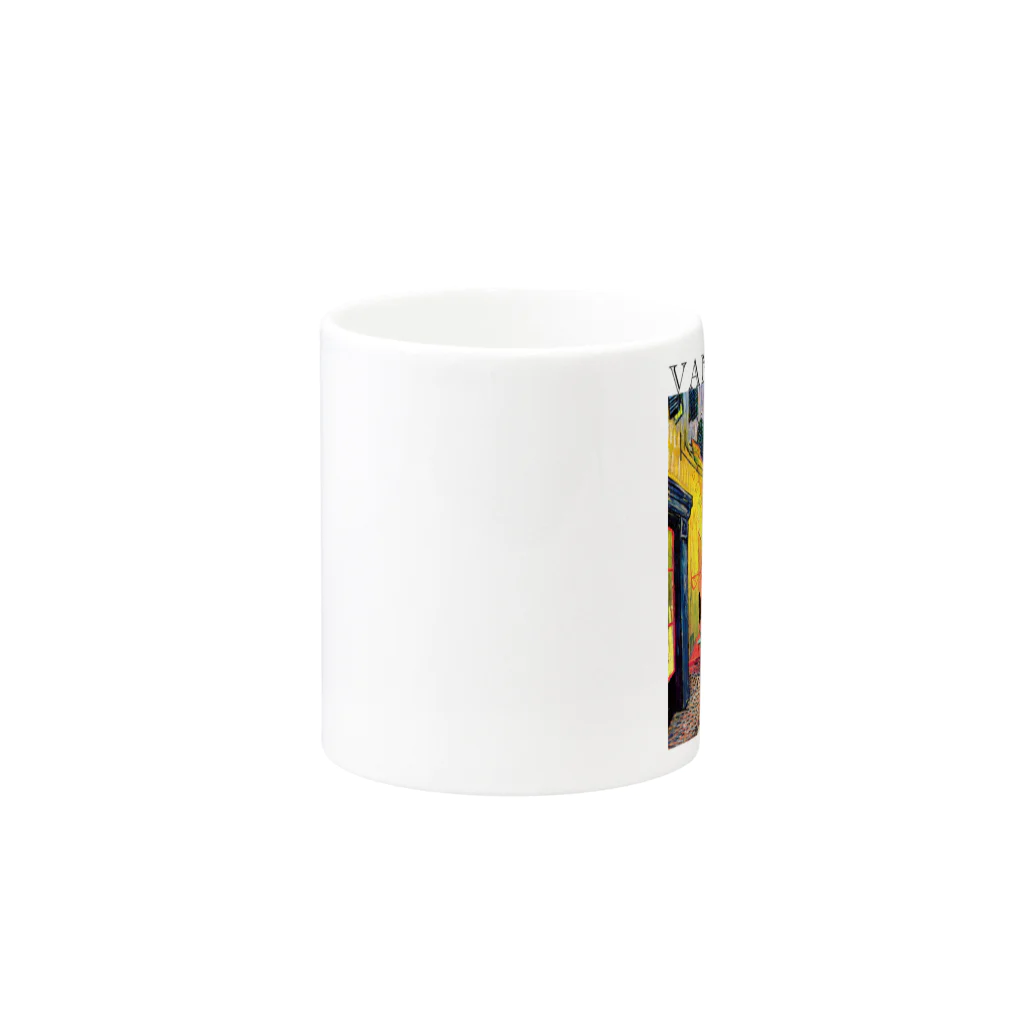 MUGEN ARTのゴッホ　夜のカフェテラス　Café Terrace at Night Mug :other side of the handle