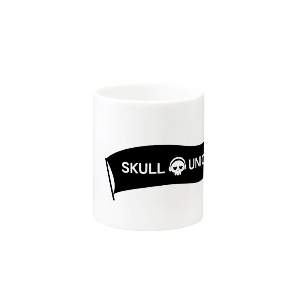 ドクレンショップのSKULL UNIONグッズ Mug :other side of the handle