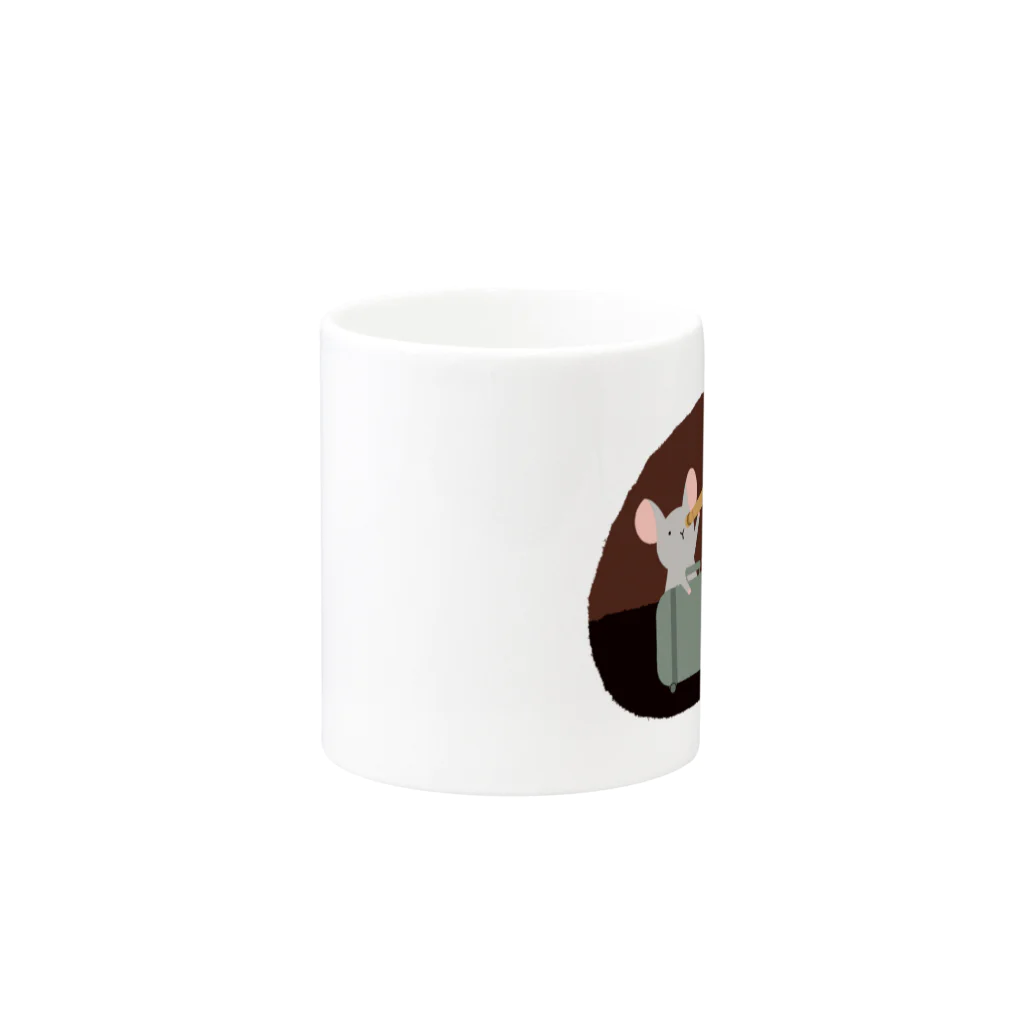 TRINCHのすきまからしたたる夜に Mug :other side of the handle