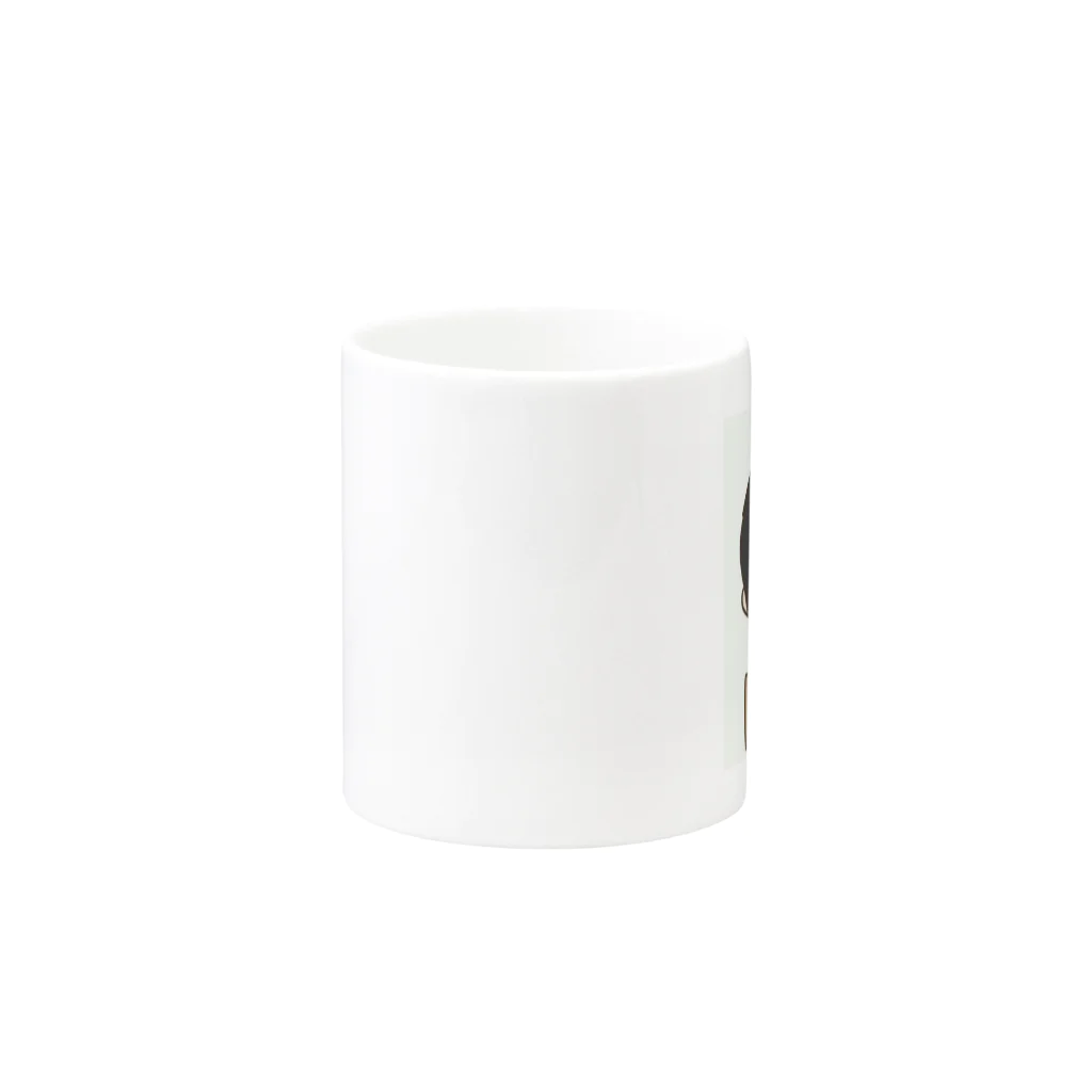 Latte-のベトナムの愛 Mug :other side of the handle