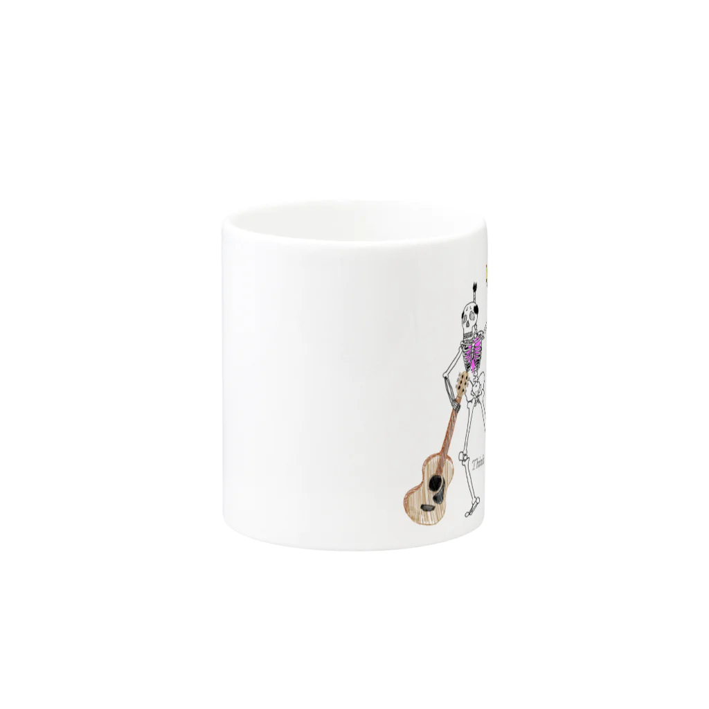 NANN TO NAKU officialの【NANN TO NAKU】らしく Mug :other side of the handle