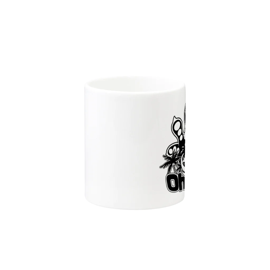 OhanaのOhanaロゴグッズ Mug :other side of the handle