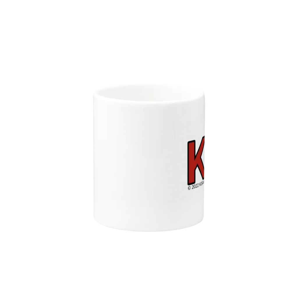 KISAKISAKI_Merchの樹咲早姫のKIもち Mug :other side of the handle