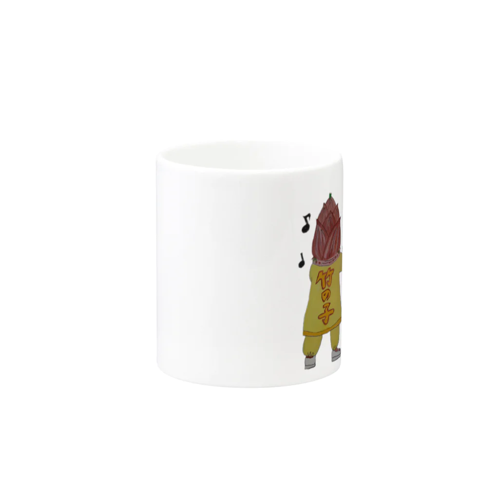 Dr.TeeTeeの竹の子族 Mug :other side of the handle