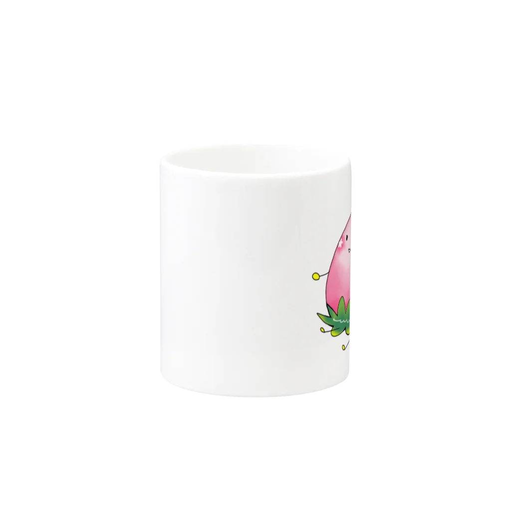 にこにこ絵本のいちごちゃん Mug :other side of the handle