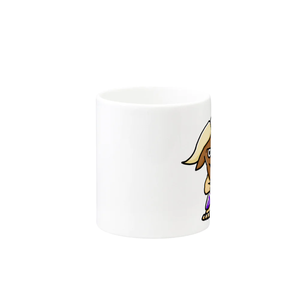 つくばっふぁろ～【公式】のつくばっふぁろ〜(かわいい) Mug :other side of the handle