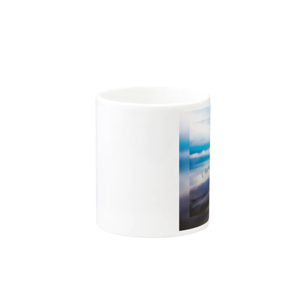 CUBICの海 Mug :other side of the handle