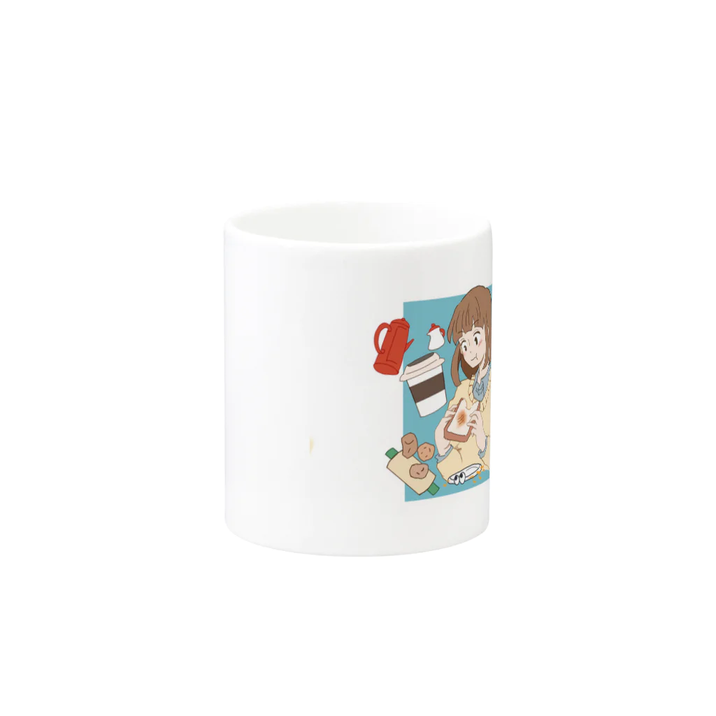 ことの朝ごはんマグ Mug :other side of the handle