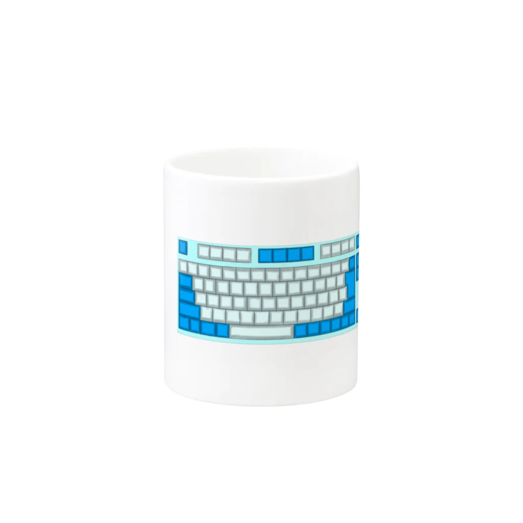 Blue Stars of Forestの2nd Single 'Blog' Concept visual of Part 'Keyboard' Mug :other side of the handle