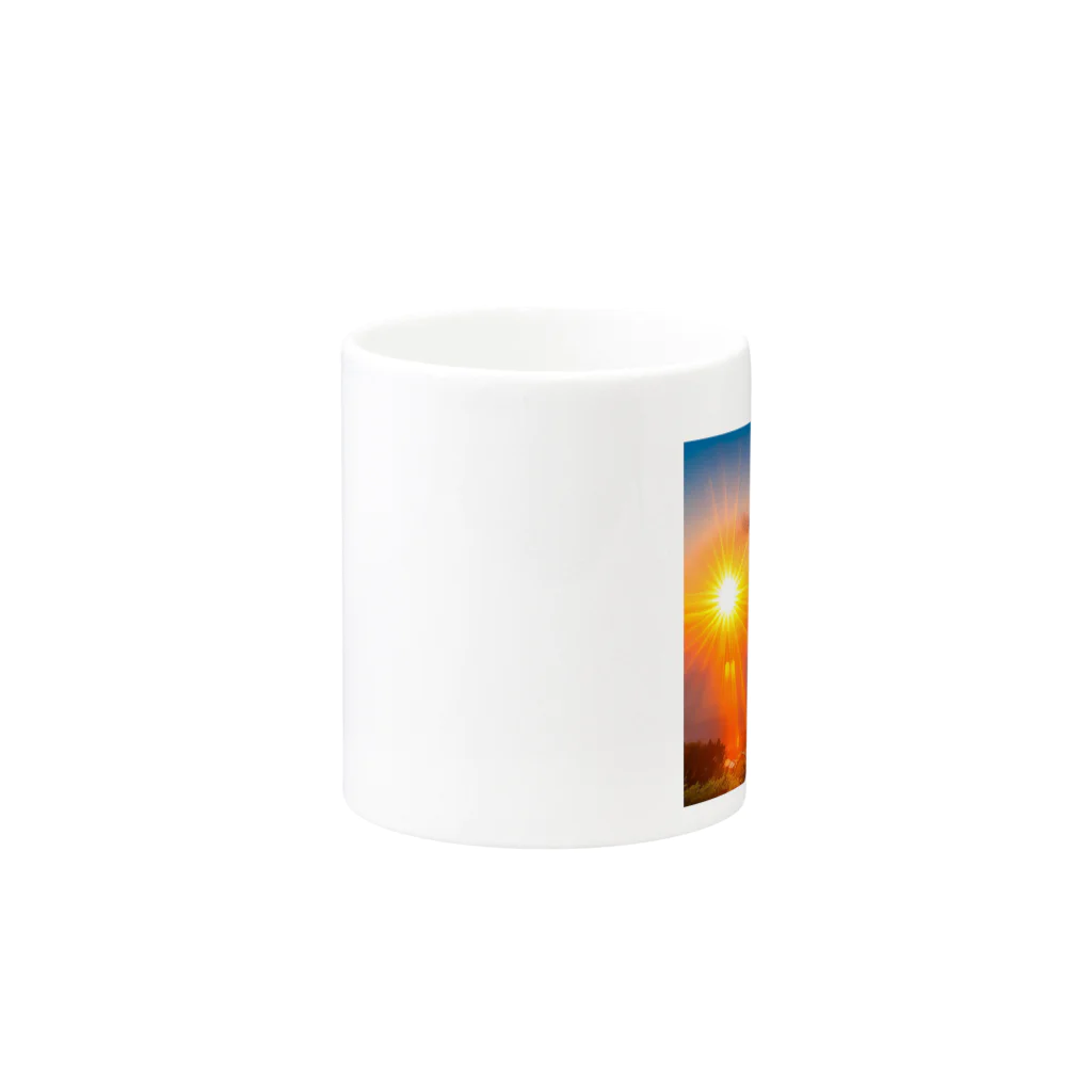 dolphineのJapan Great Sunrising Mug :other side of the handle