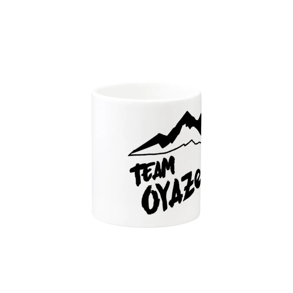 Fortune Campers そっくの雑貨屋さんのTeam Oyazeeee's Mug :other side of the handle