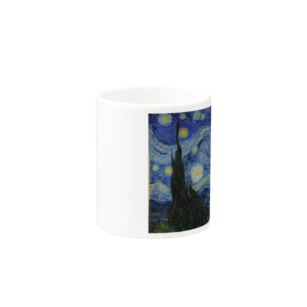 世界美術商店の星月夜 / The Starry Night Mug :other side of the handle