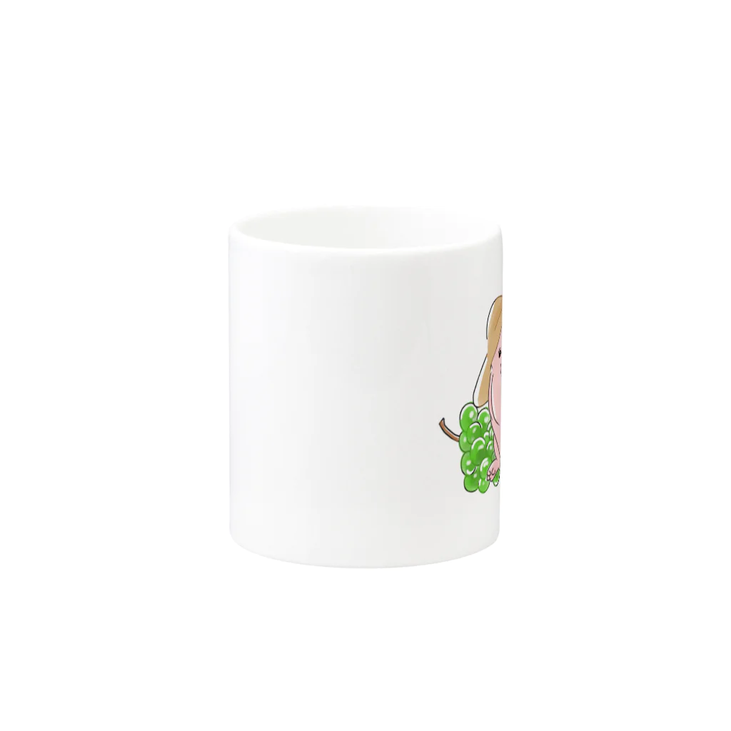 honeybearの子豚ちゃん Mug :other side of the handle