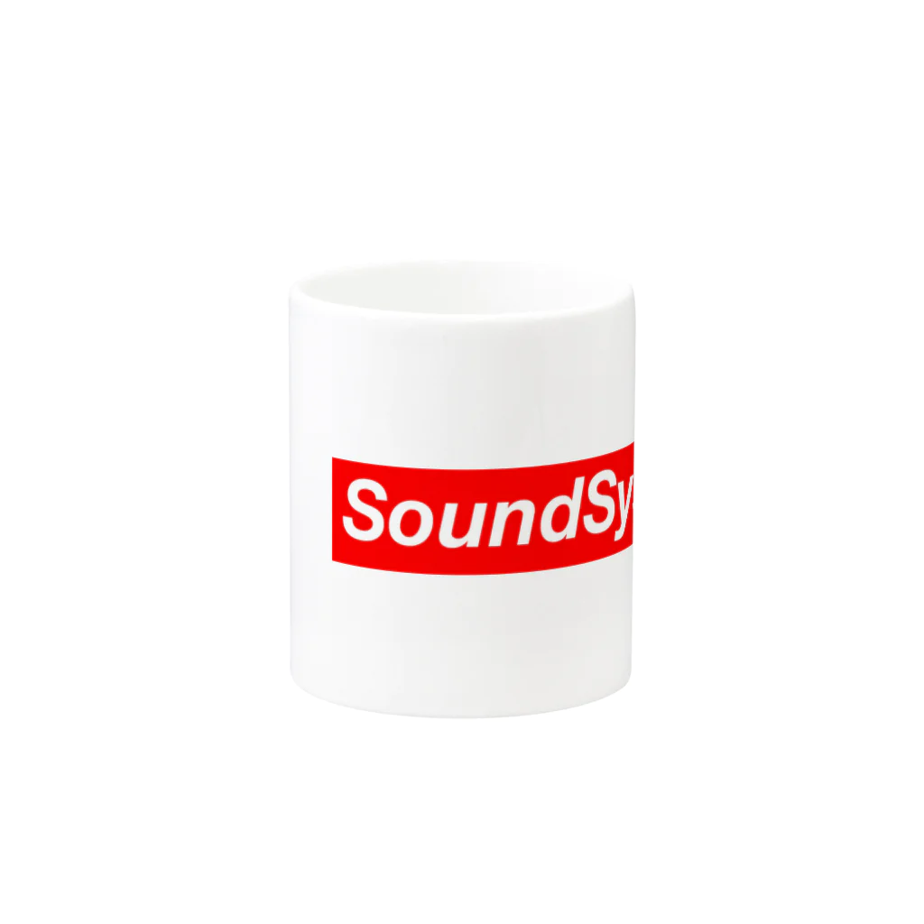 Happy Beenieのsoundsystem Mug :other side of the handle