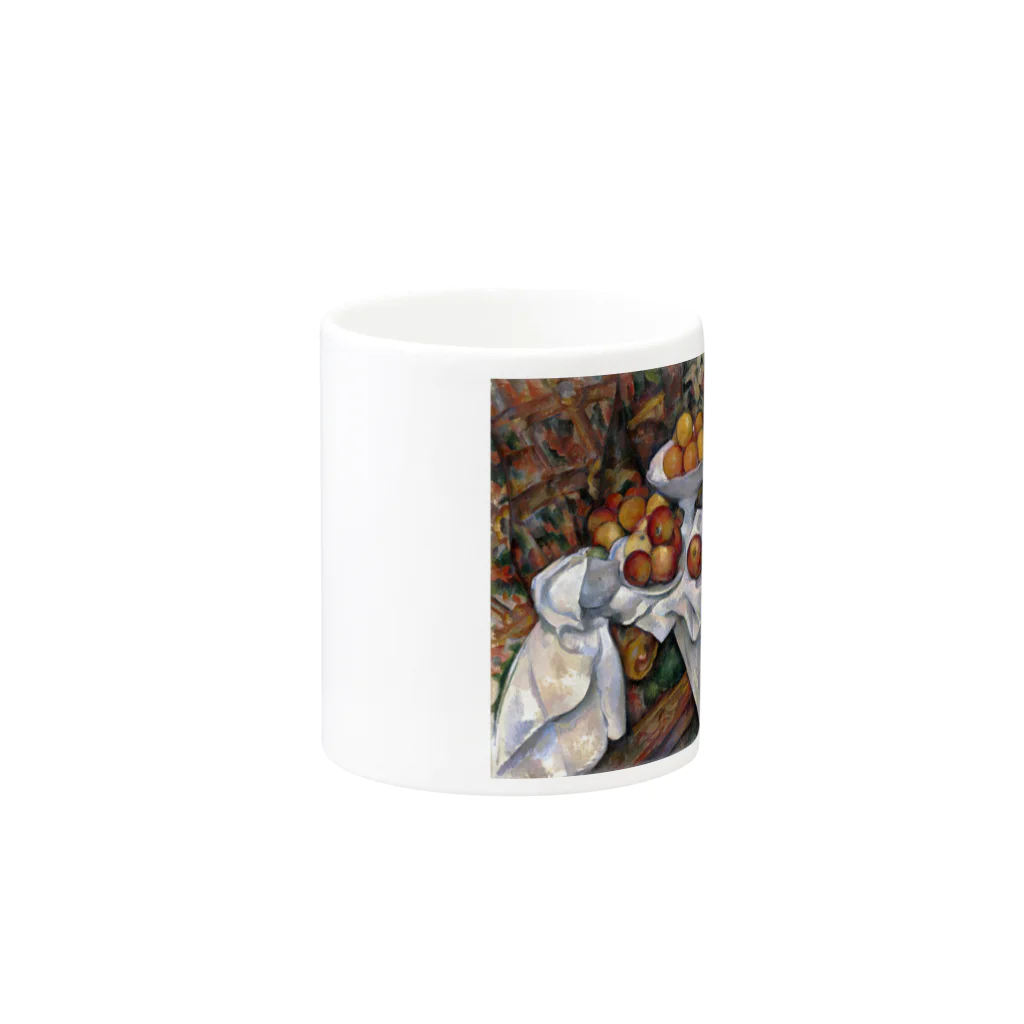 世界美術商店のリンゴとオレンジ / Apples and Oranges Mug :other side of the handle