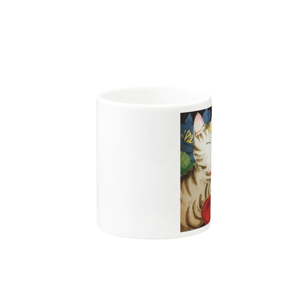 Emma Kingの妖精と猫 Mug :other side of the handle