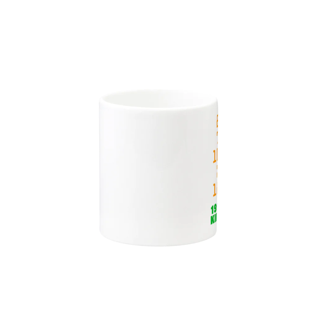 馬屋(ばや)の1992 KIKUKA SHO Mug :other side of the handle