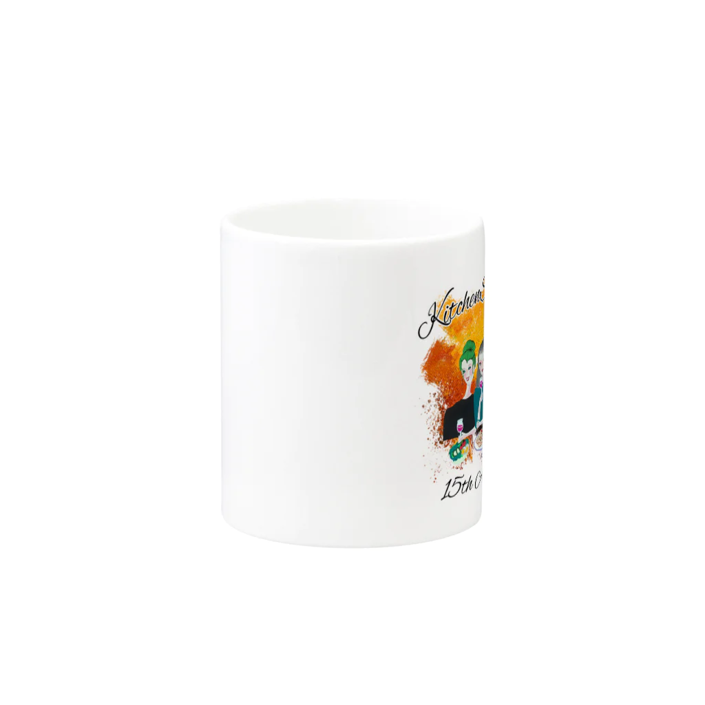 168designのKitchenSasazuka オリジナルグッズ Mug :other side of the handle