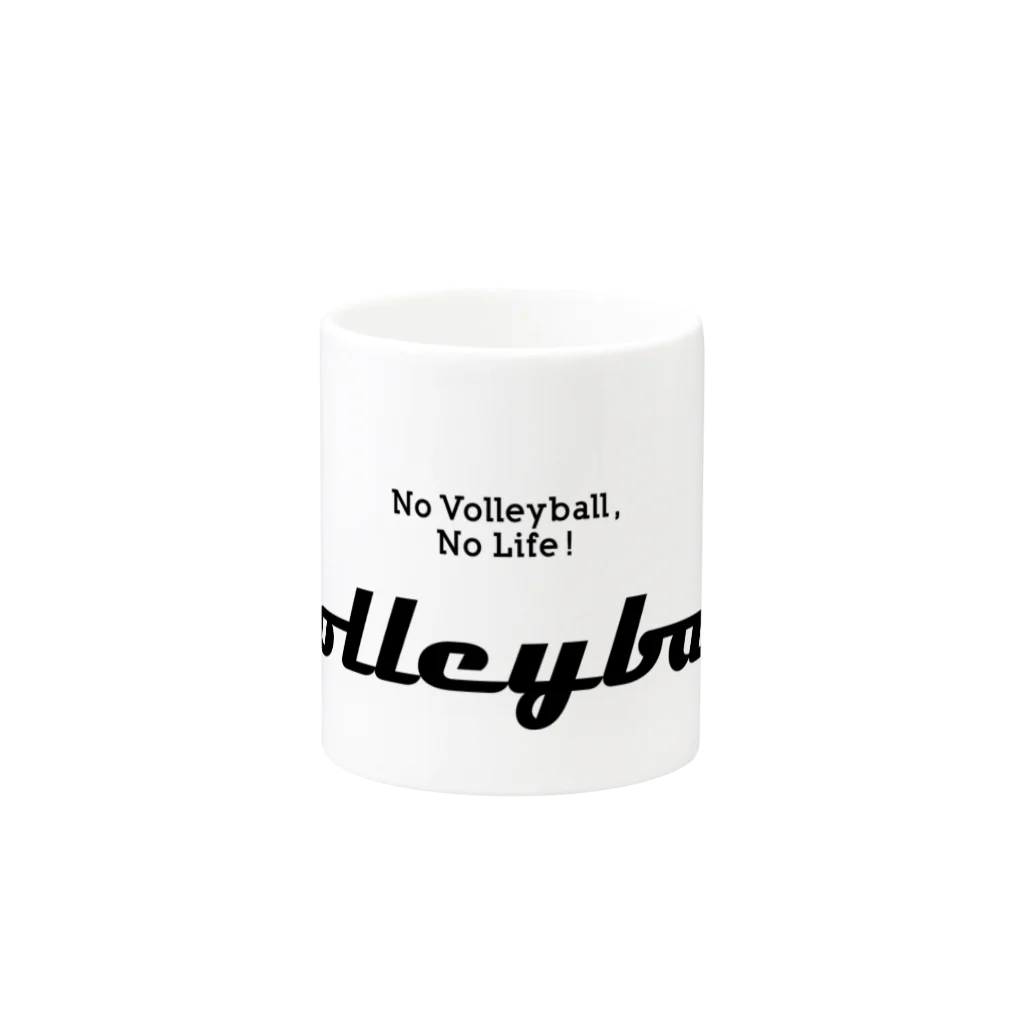 ShibuTのVolleyball(バレーボール) Mug :other side of the handle