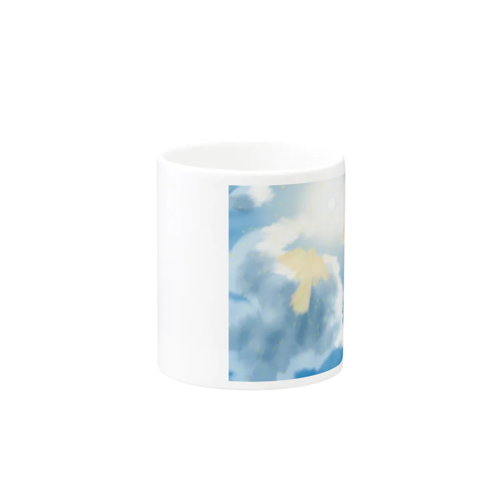 MiVeRu & 🍀Petit Bonheurの-blessing- Mug :other side of the handle