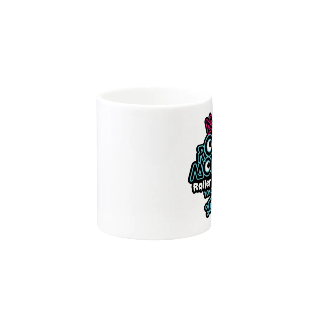 ネオンローラーモンスターズ Official StoreのネオンズLOGO Mug :other side of the handle