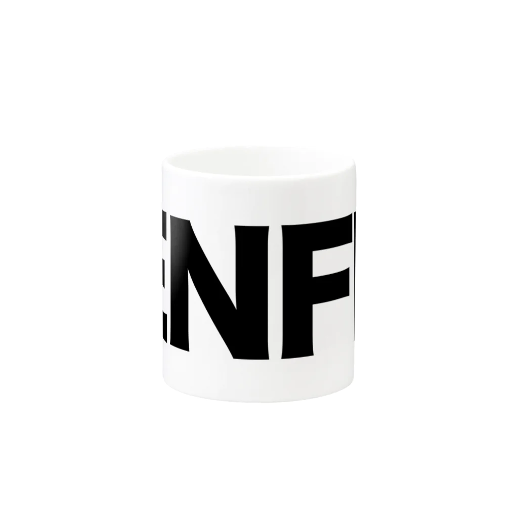 知らんけどストアの知らんけどアイテム_ENFP 広報運動家 Mug :other side of the handle