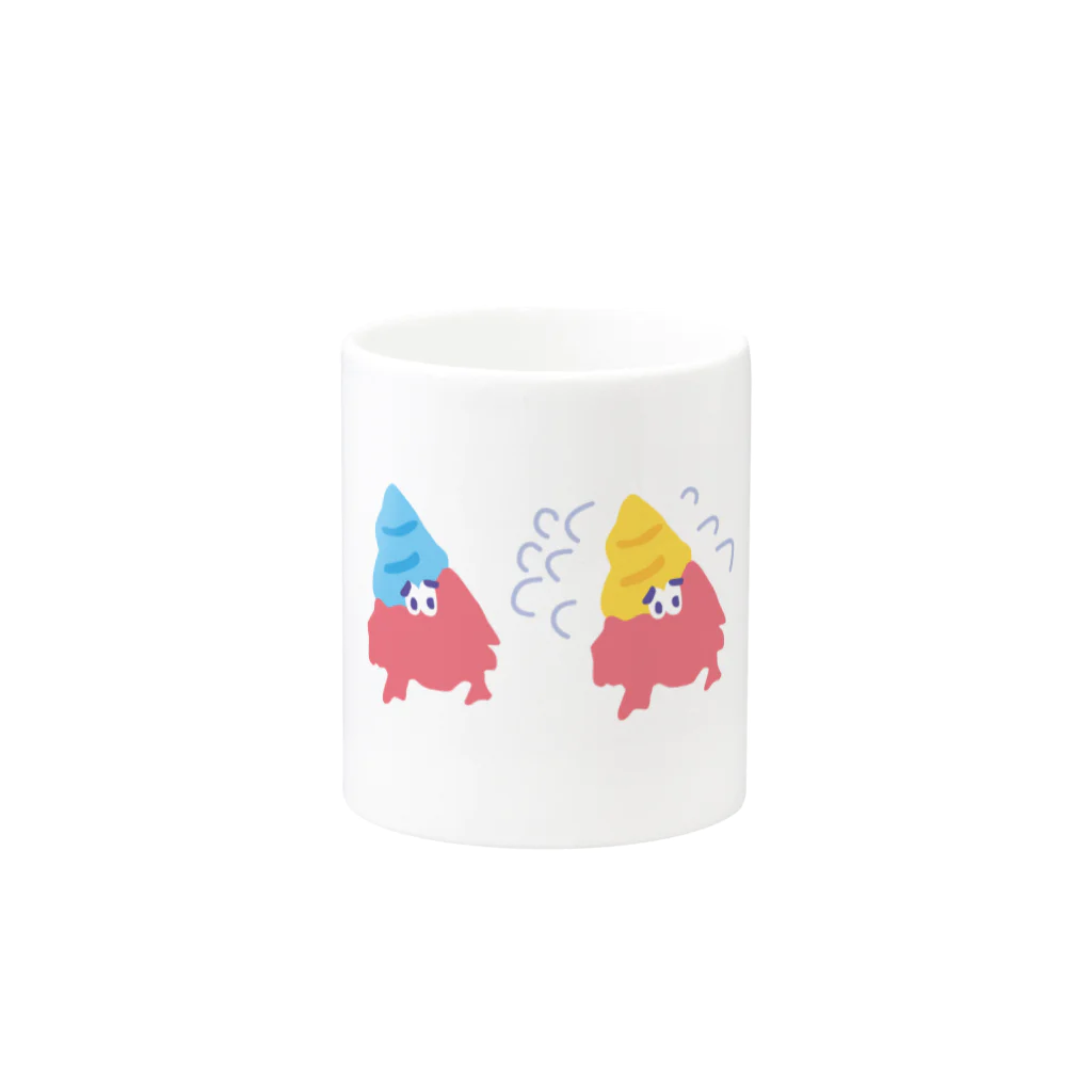 bestjoy_odoriのYADOKARI-KUN Mug :other side of the handle