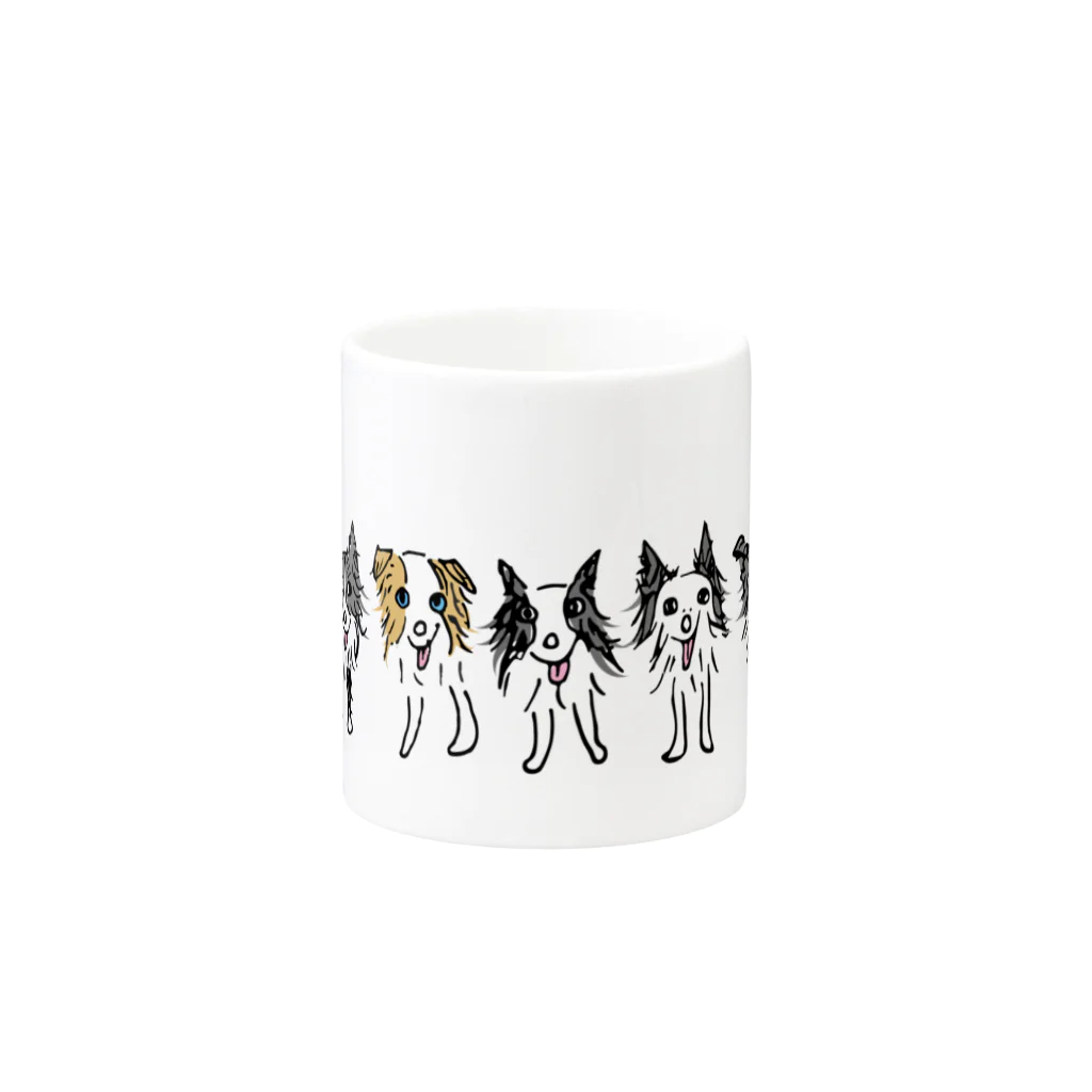 Bordercollie StreetのBCA709-2 Mug :other side of the handle