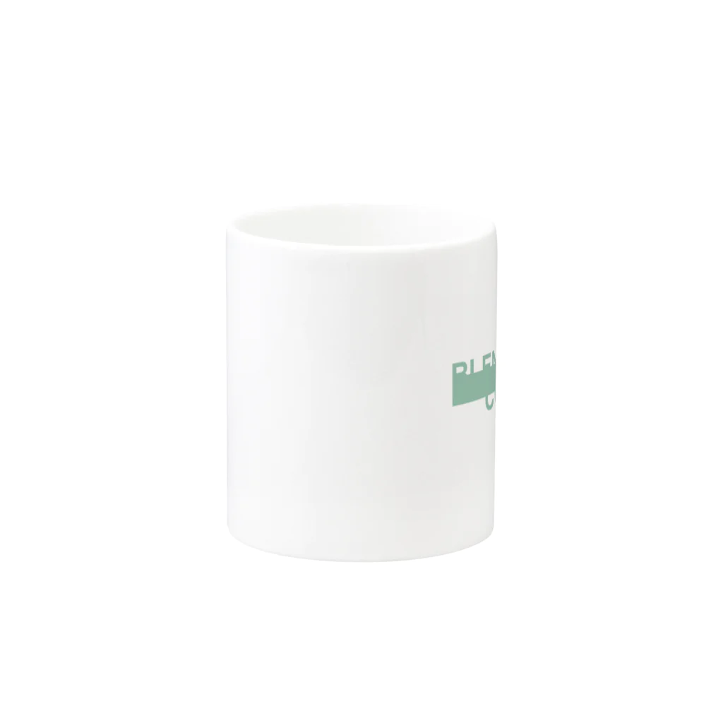 BLENDERMANのBLENDERMANCOFFEE MUG GREEN Mug :other side of the handle