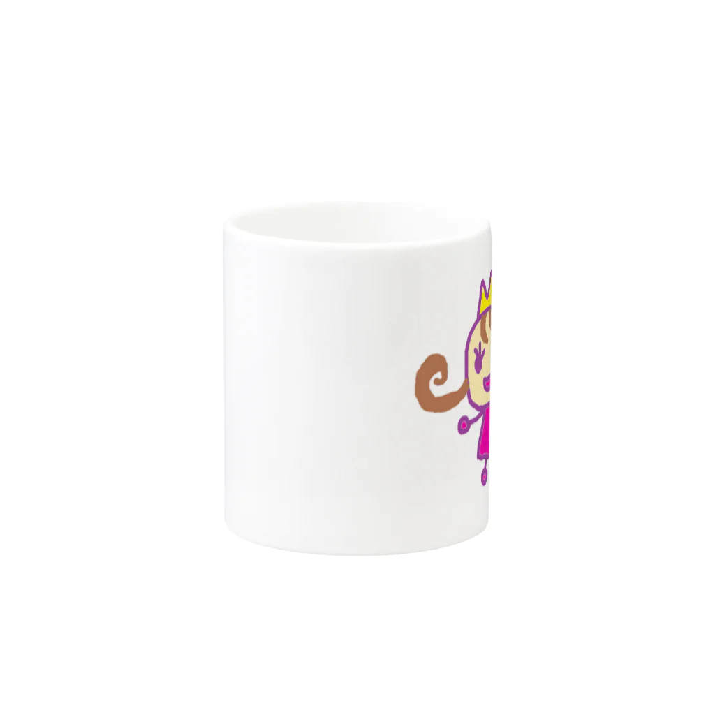 ❤M’s luxury romance❤のまあちゃひめのマグカップ Mug :other side of the handle