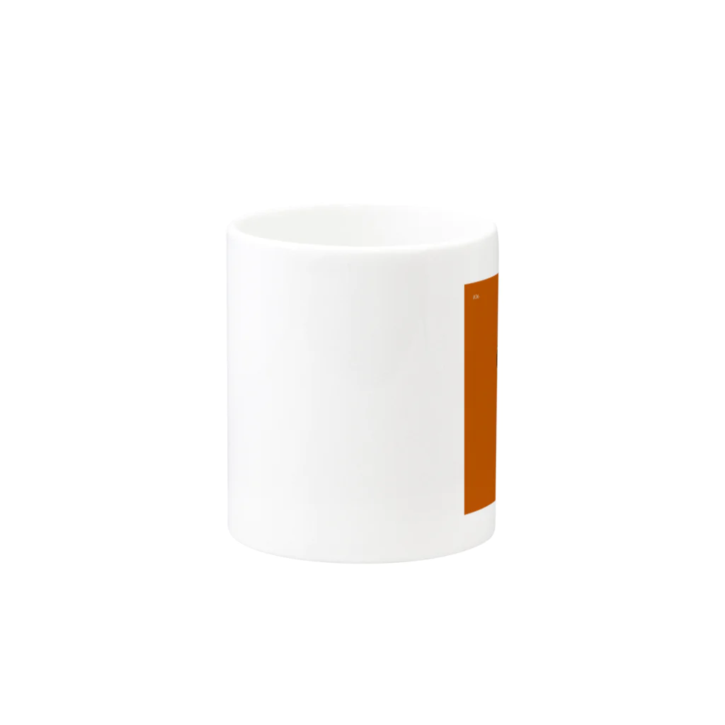 maki_designsのコーヒーの日 Mug :other side of the handle