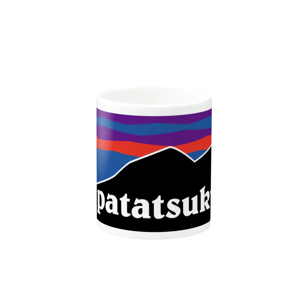 patatsukubaのpatatsukuba マグカップの取っ手の反対面