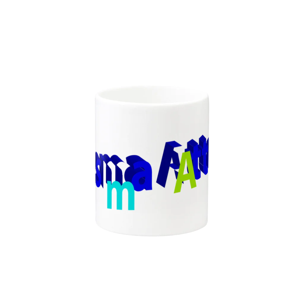 　PlasmaAttackの装備品のPLASMA ATTACKの装備 Mug :other side of the handle