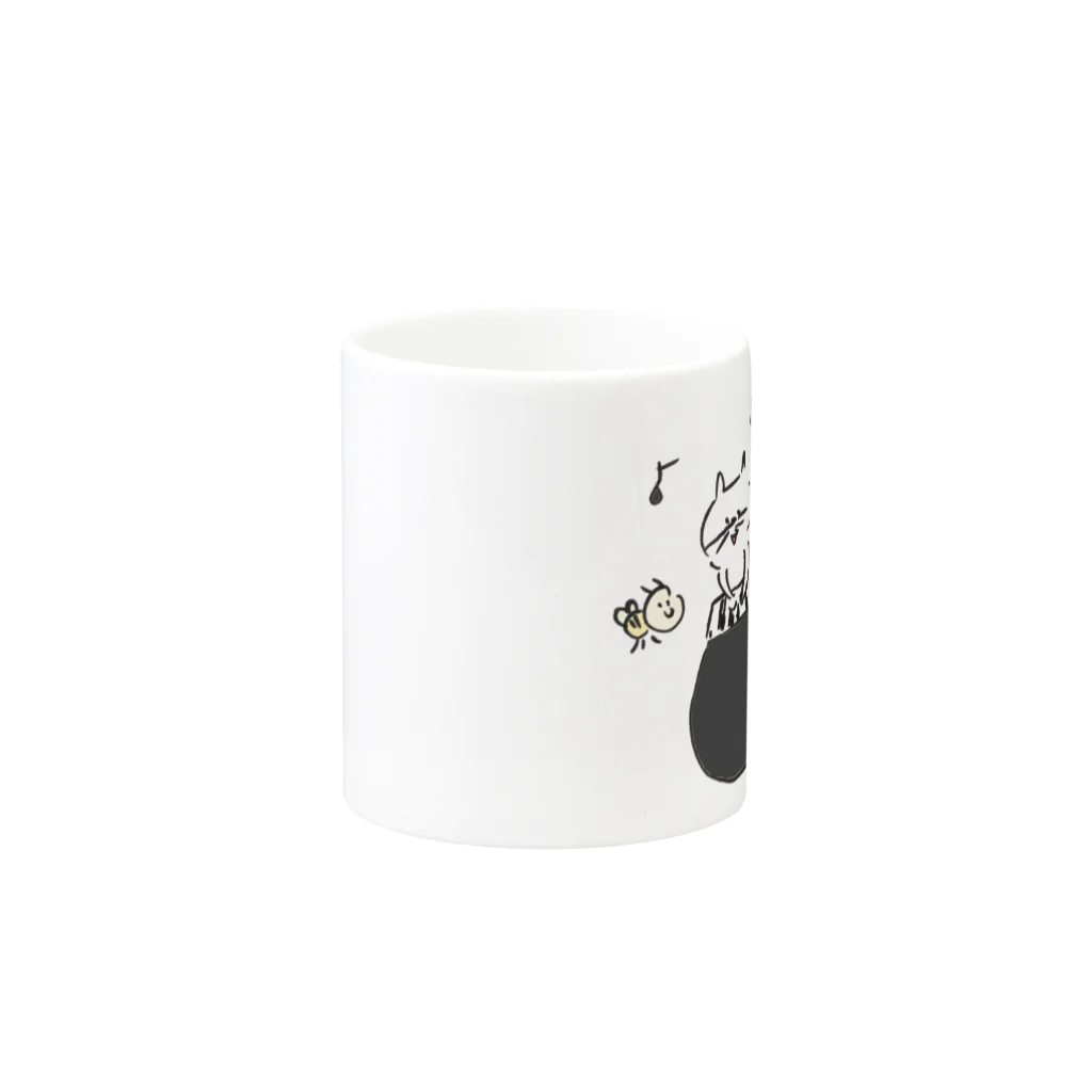 トニチャンブリストルのお店のpianoman Mug :other side of the handle