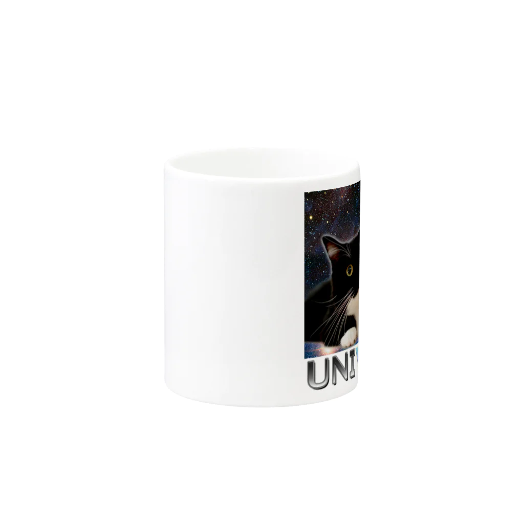 unico_uniuniのUniverse Mug :other side of the handle