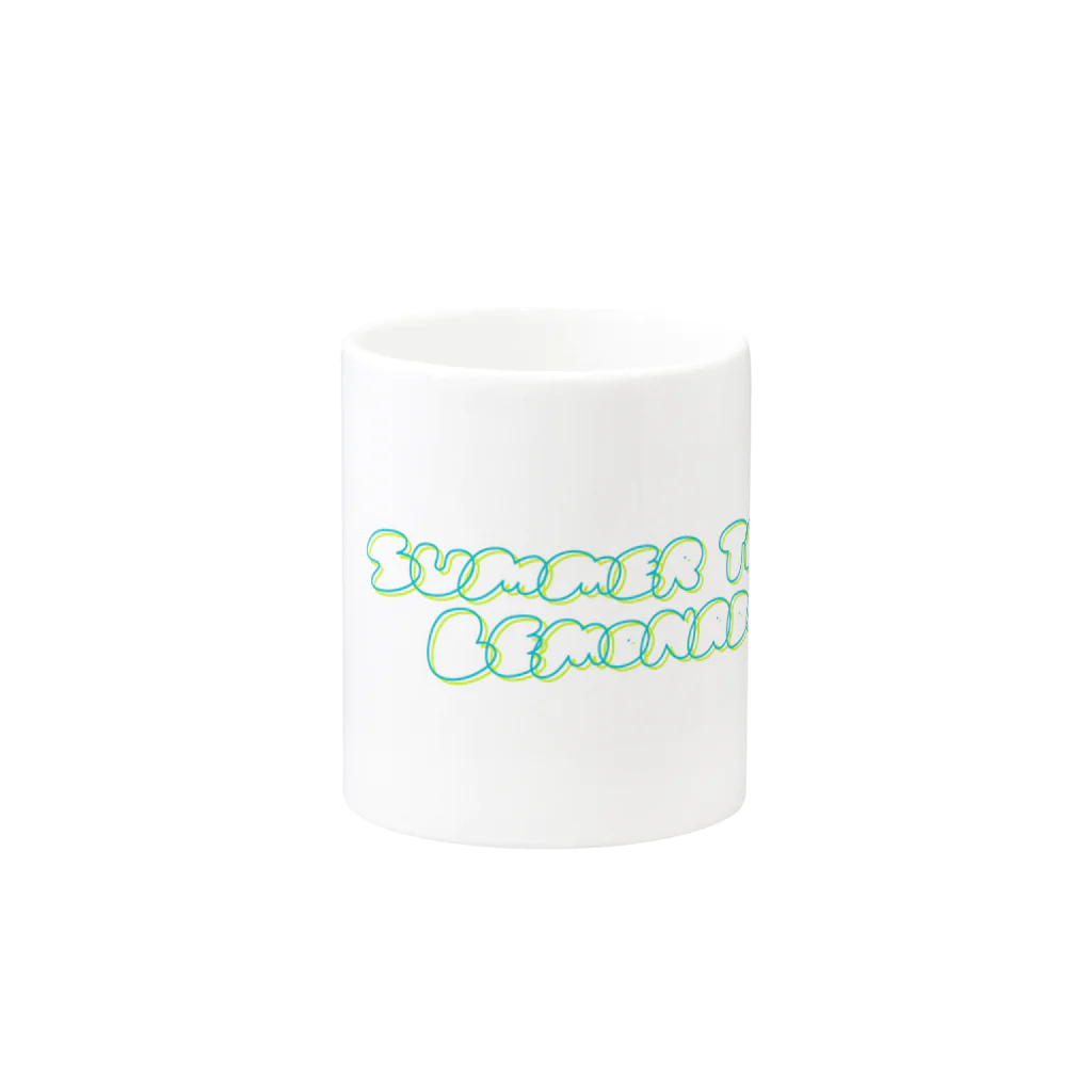 梨帆のおみせのSUMMER TIME LEMONADE Mug :other side of the handle