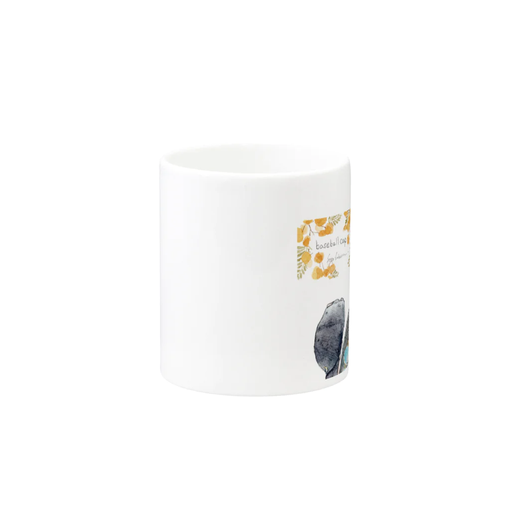 瀬戸すばるのbaseball  cap Ⅱ Mug :other side of the handle