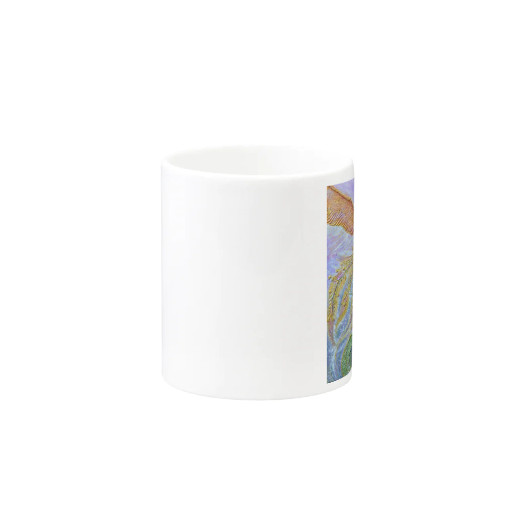 Dragon Galleryの共に生きる Mug :other side of the handle