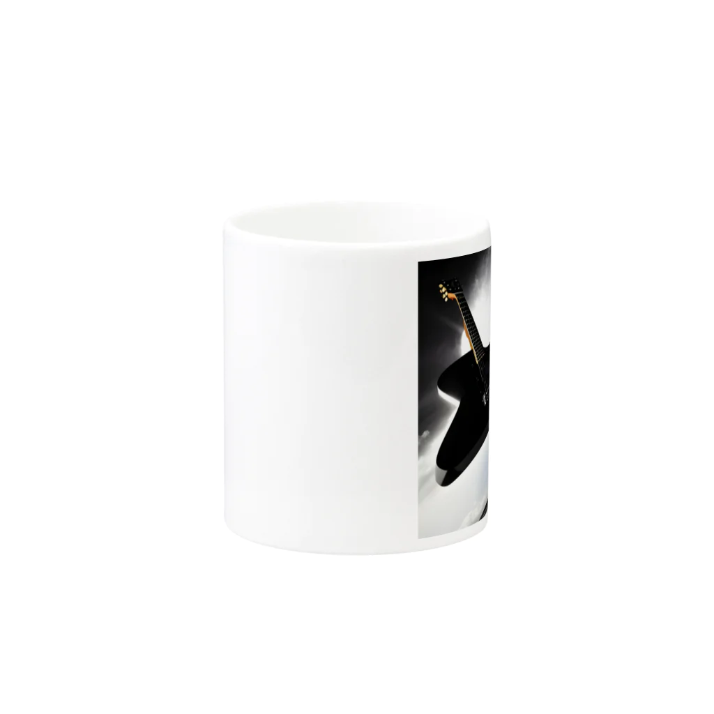 dolphineの空中に浮いてる巨大ギター Mug :other side of the handle