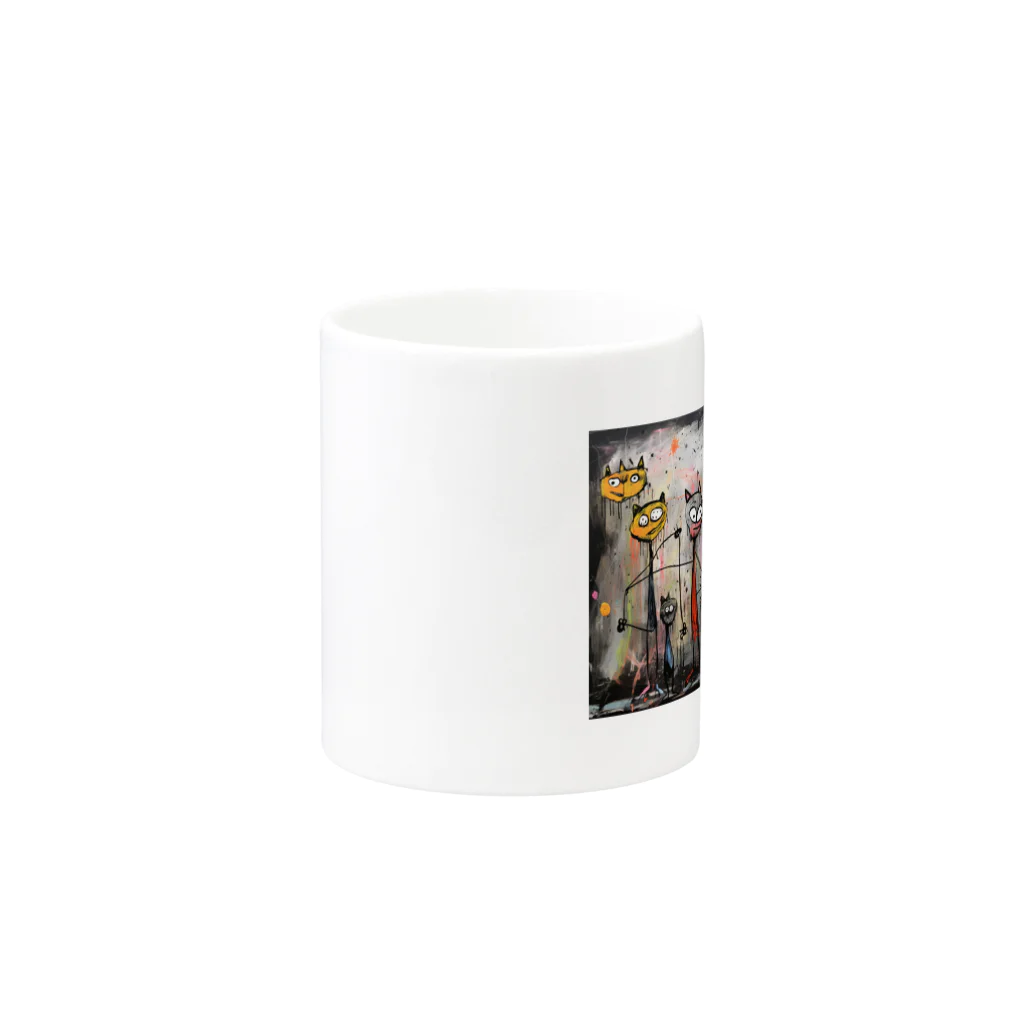 AI-factoryのAI-Wall Murals  003 Mug :other side of the handle