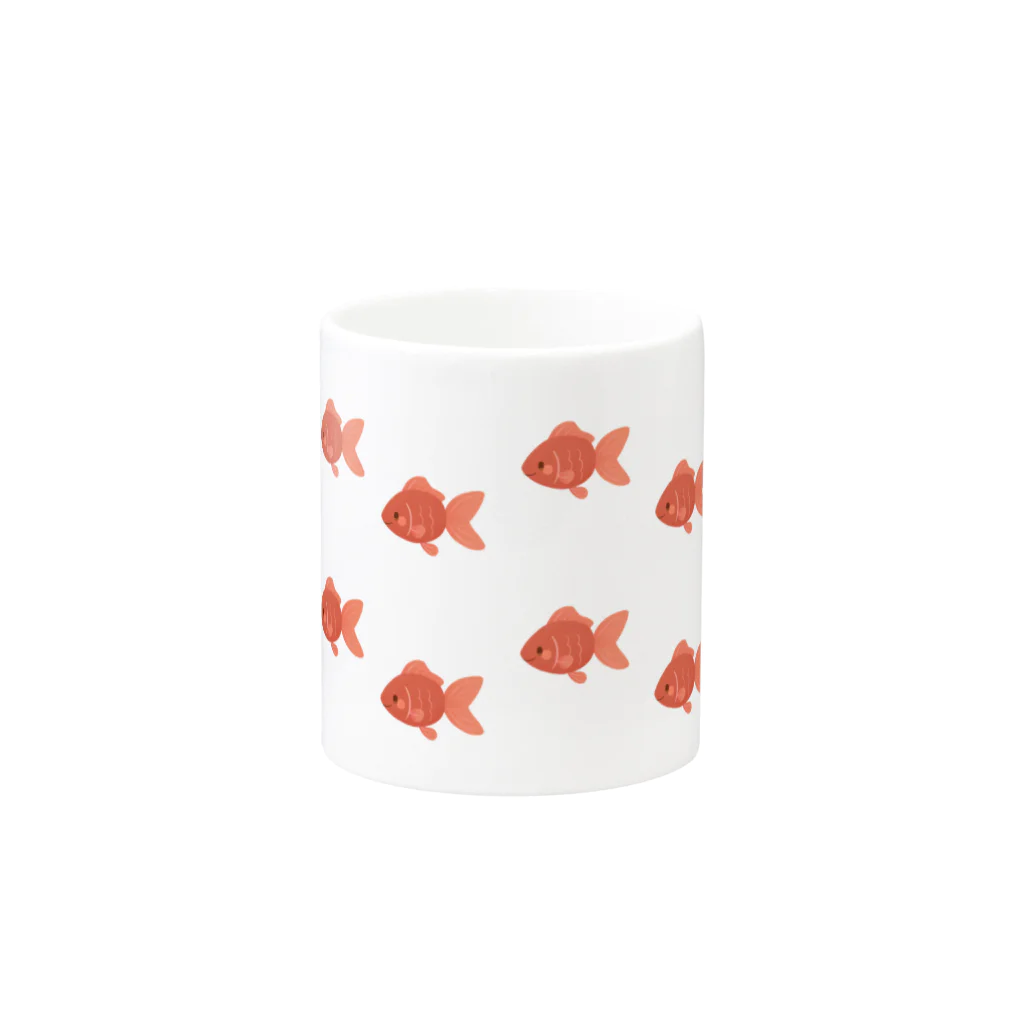 レタ(LETA)のすいすい金魚 Mug :other side of the handle